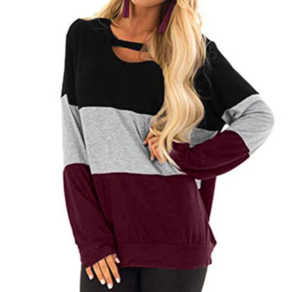 Title 6, Round neck long sleeve top