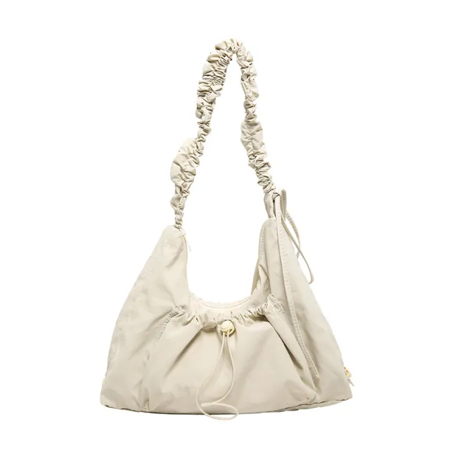 Japanese Canvas Tote Bag Large Capacity Summer Crossbody White - Shop at LoveMi