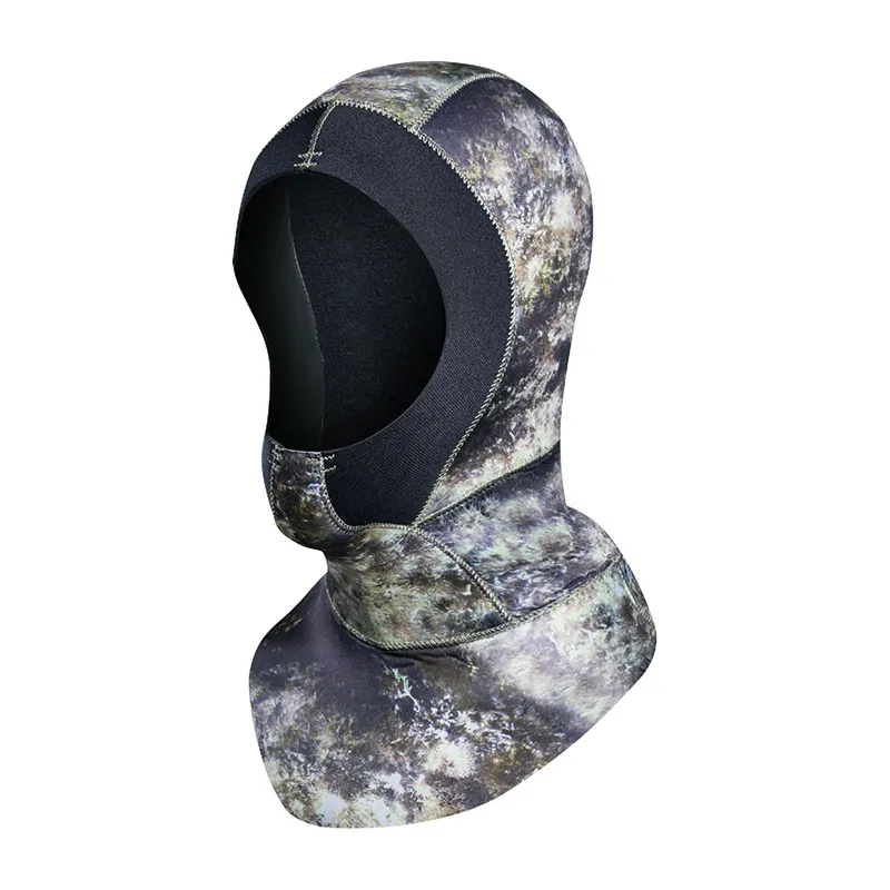 Insulated Thickened Diving Hood For Swimming - Green