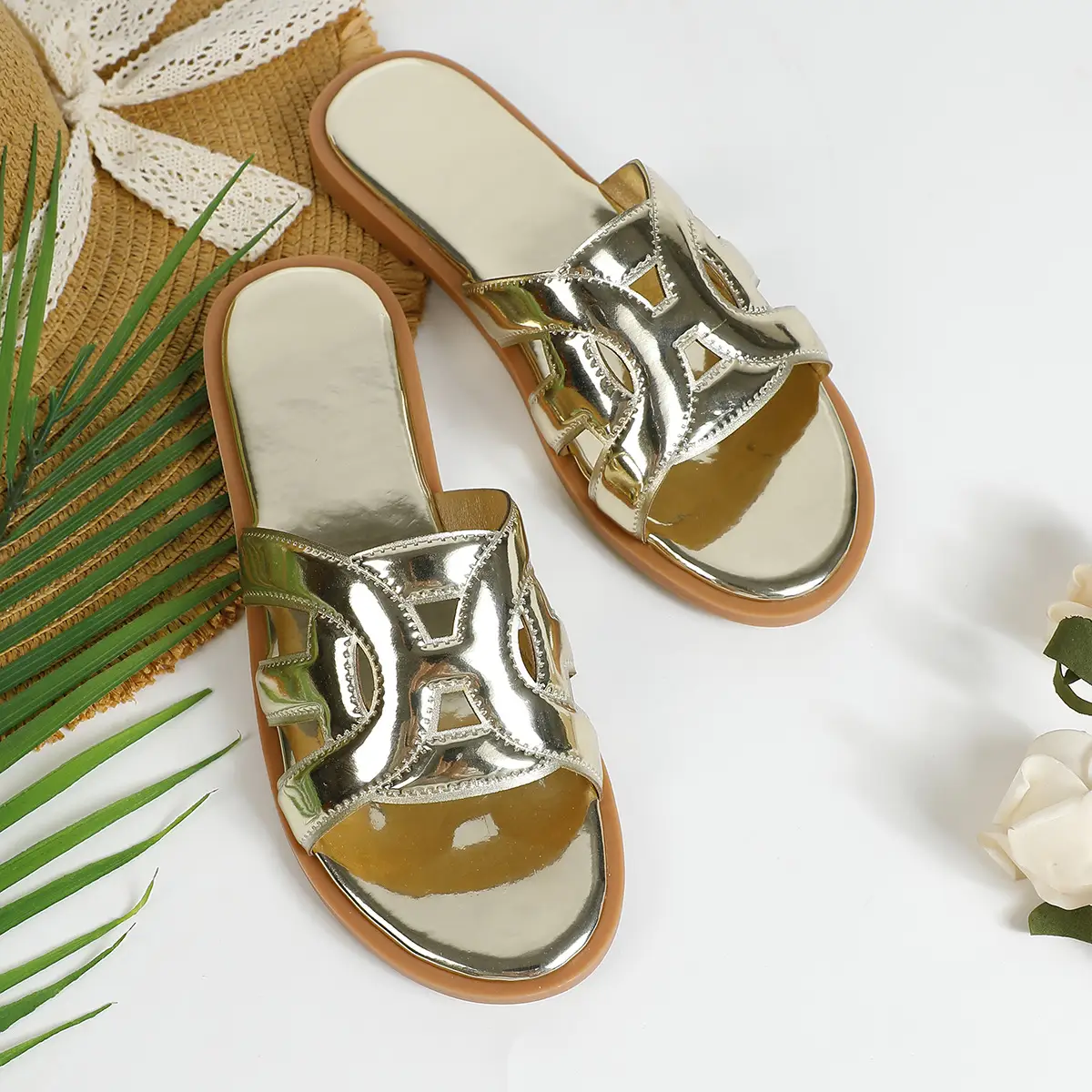 Versatile Flat Strap Fashion Sandals For Women