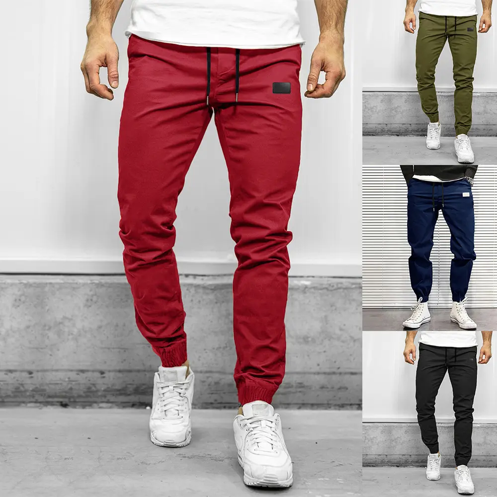 Overalls Casual Sports Loose Tappered Trousers All-matching