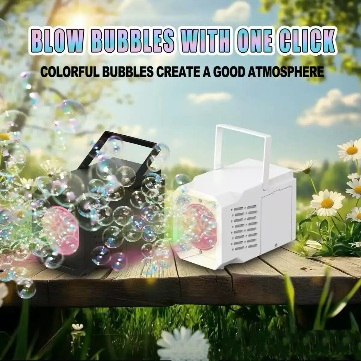 Portable Outdoor Stage Bubble Machine