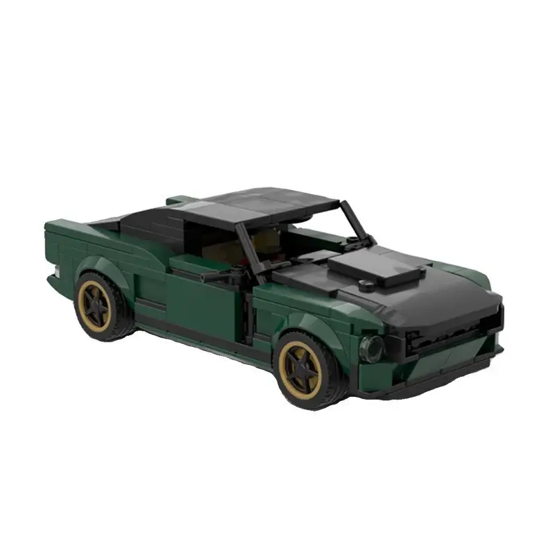 MOC Building Blocks Compatible With Educational Assembled Toys Model