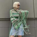 Green, Gray And White Color