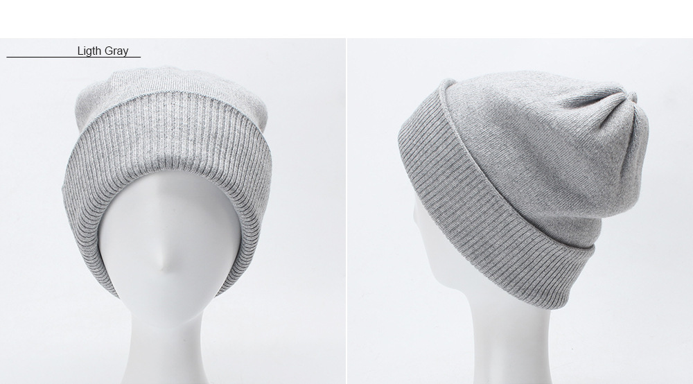 Title 13, Double Layer Thickened Wool Knitted Hat Childre...