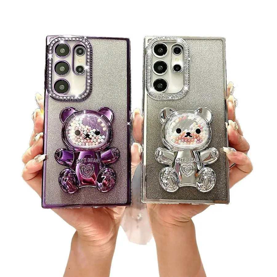 Silicone Soft Edge Diamond Plated All Inclusive Phone Case