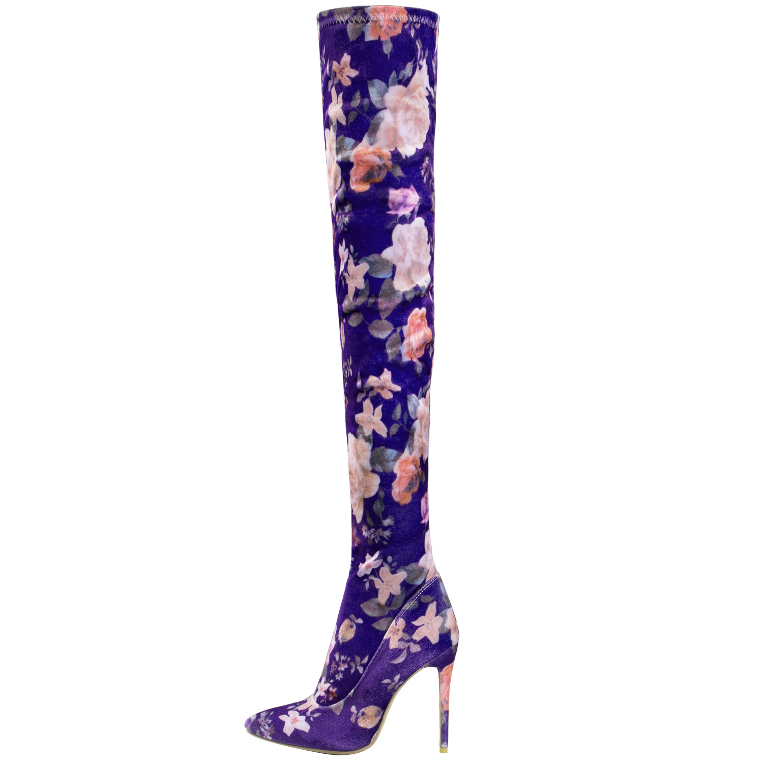 Title 6, New Ethnic Print High-top Stiletto Women