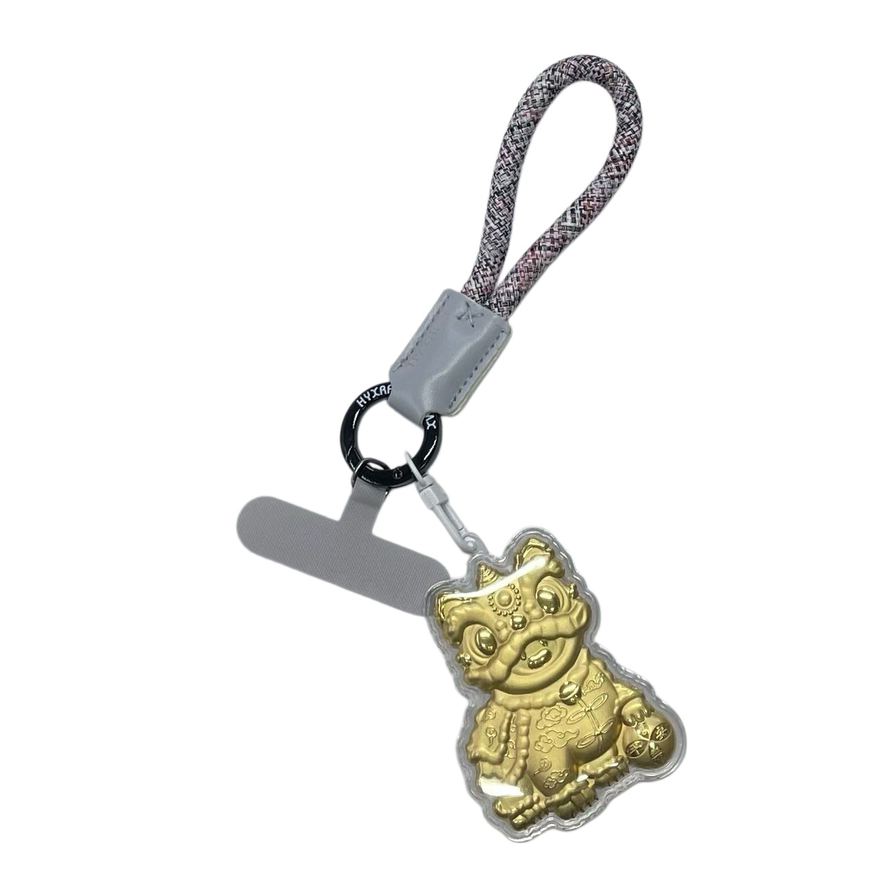 Horse Year Minimalist Bag Charm Keychain Phone Lanyard