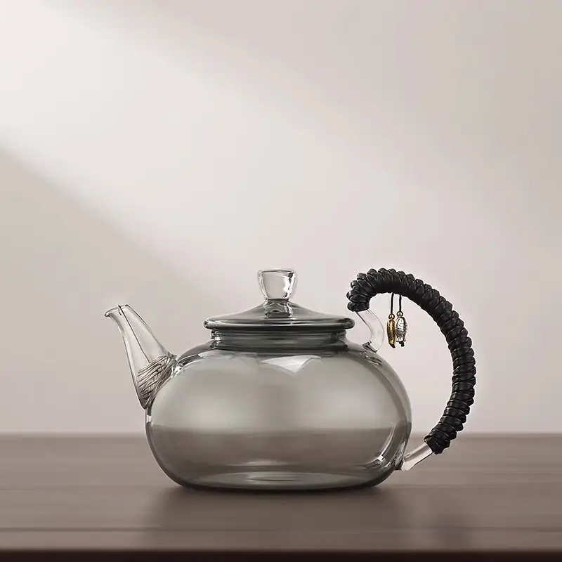 Heat-resistant Glass Kettle Teapot