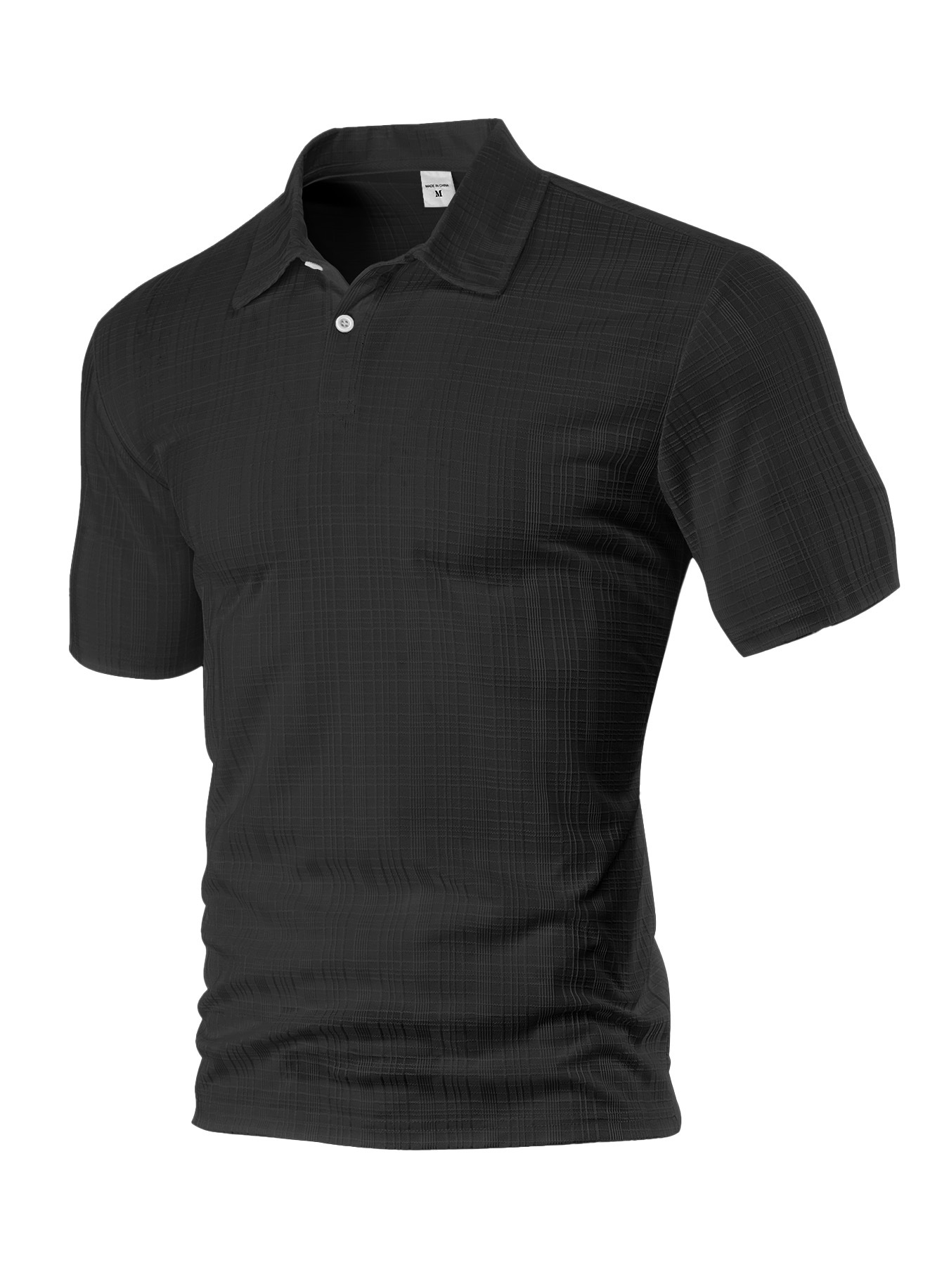 Small Plaid Polo Men's Shirt