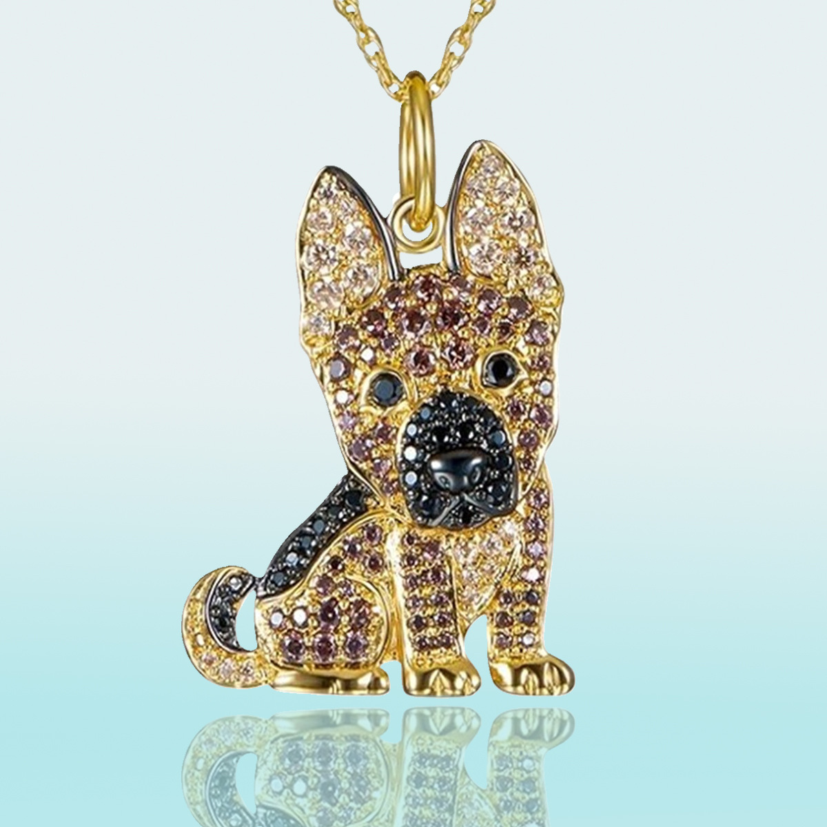 Fashion Exquisite Cartoon Pet Puppy Necklace