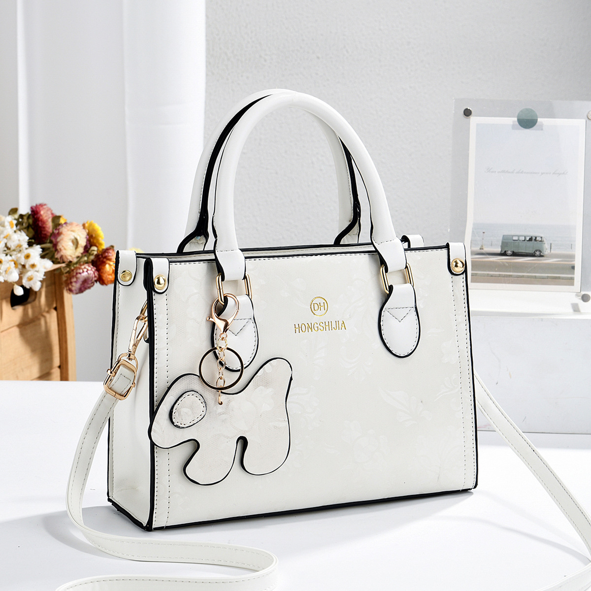 Sac bandoulière imprimé en PU — Bureau et quotidien 8