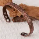 Energy Magnet Bracelet And Ring Set Retro Style Jewelry For Couples Men And Women view 16