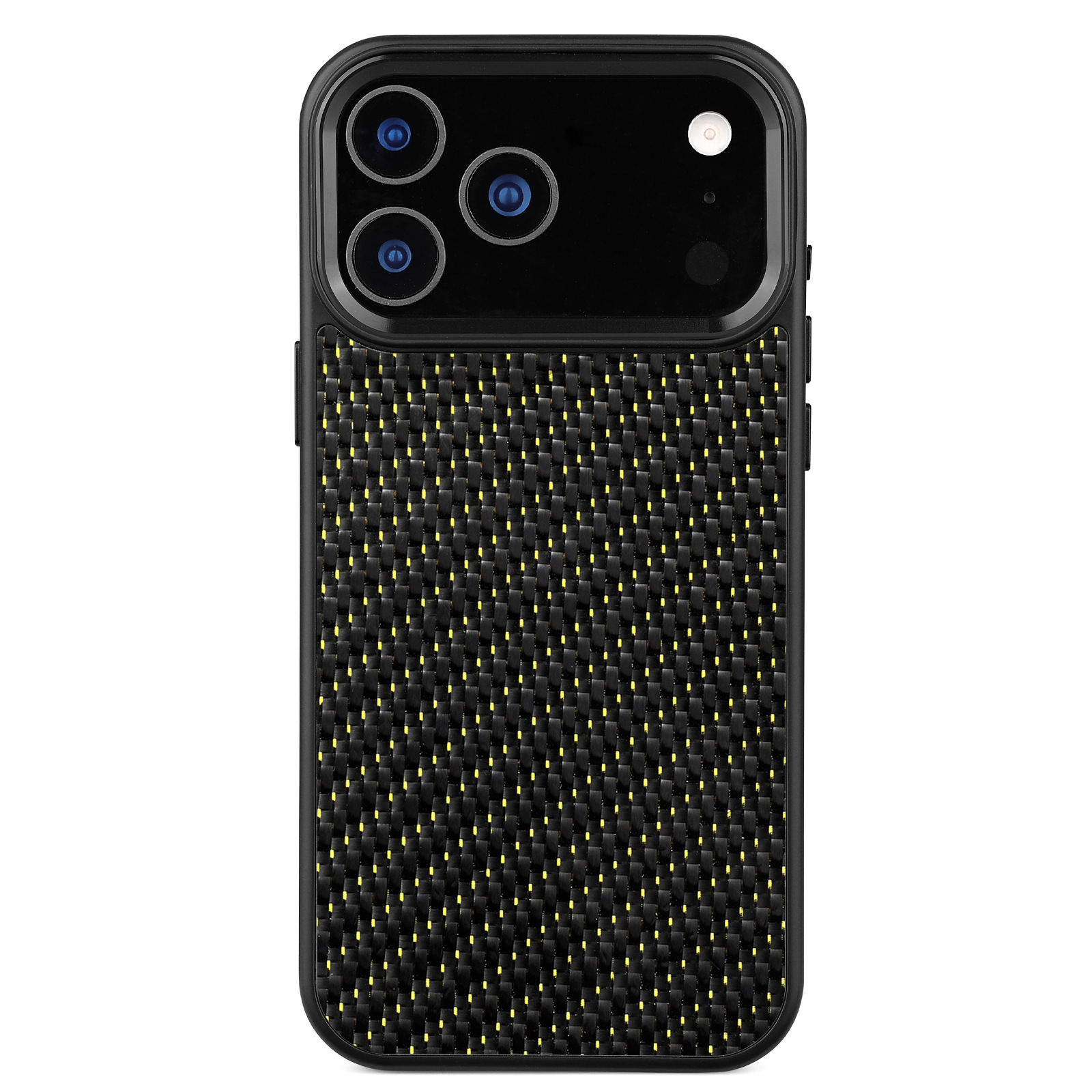 New Metal Frame Carbon Fiber Phone Shell