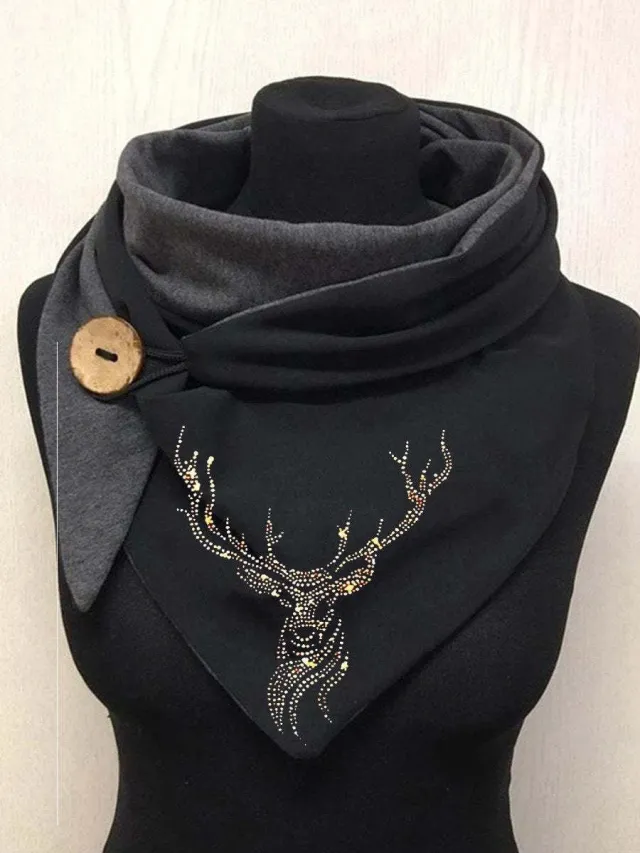 Warming Kerchief Scarf Thickening Minimalist Warm Style 11 - Shop at LoveMi