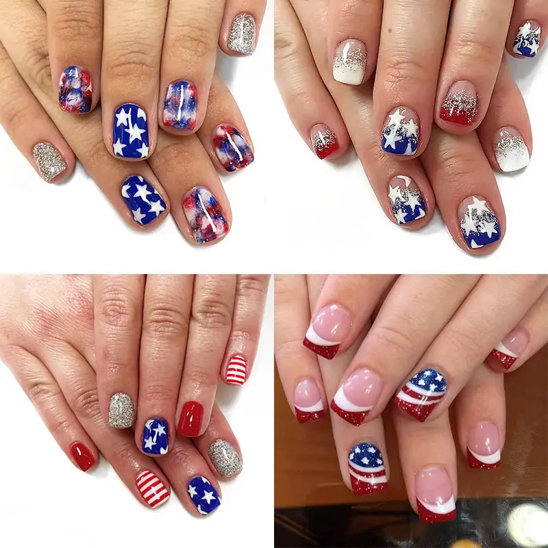Wear Nail Finished American Five-pointed Star Independence