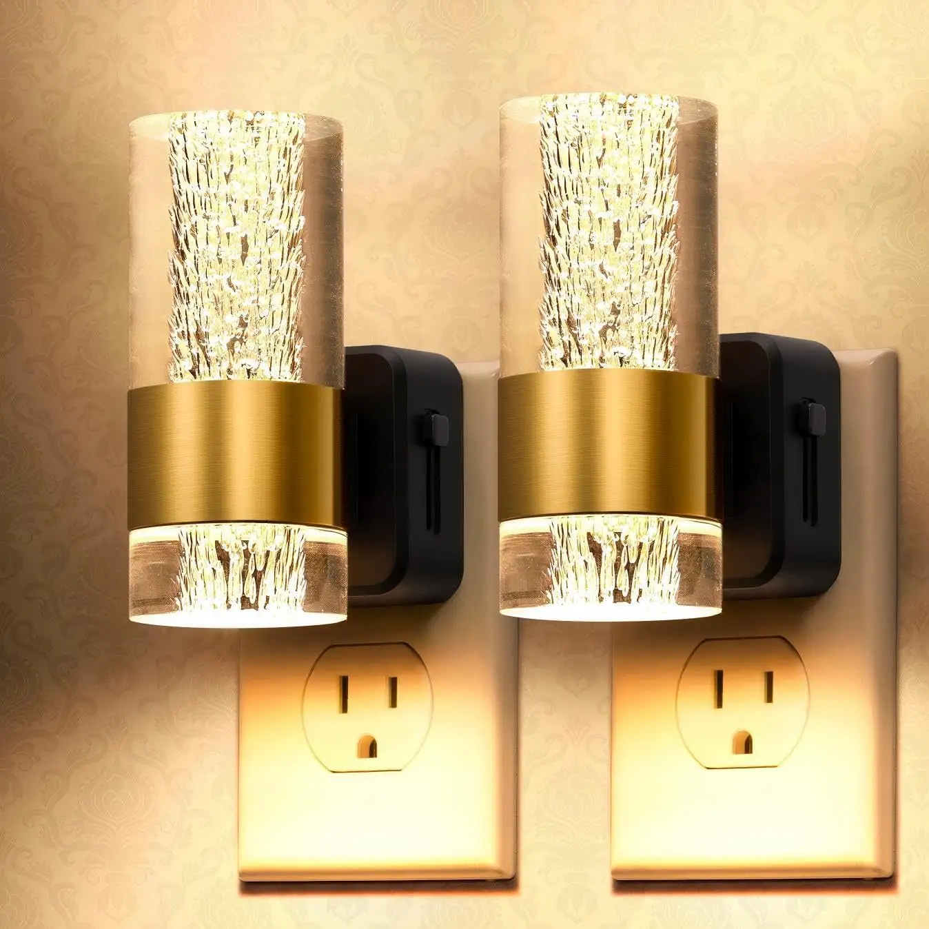 Ice Flower Wall-mounted Light-controlled Sensor Lamp Kitchen