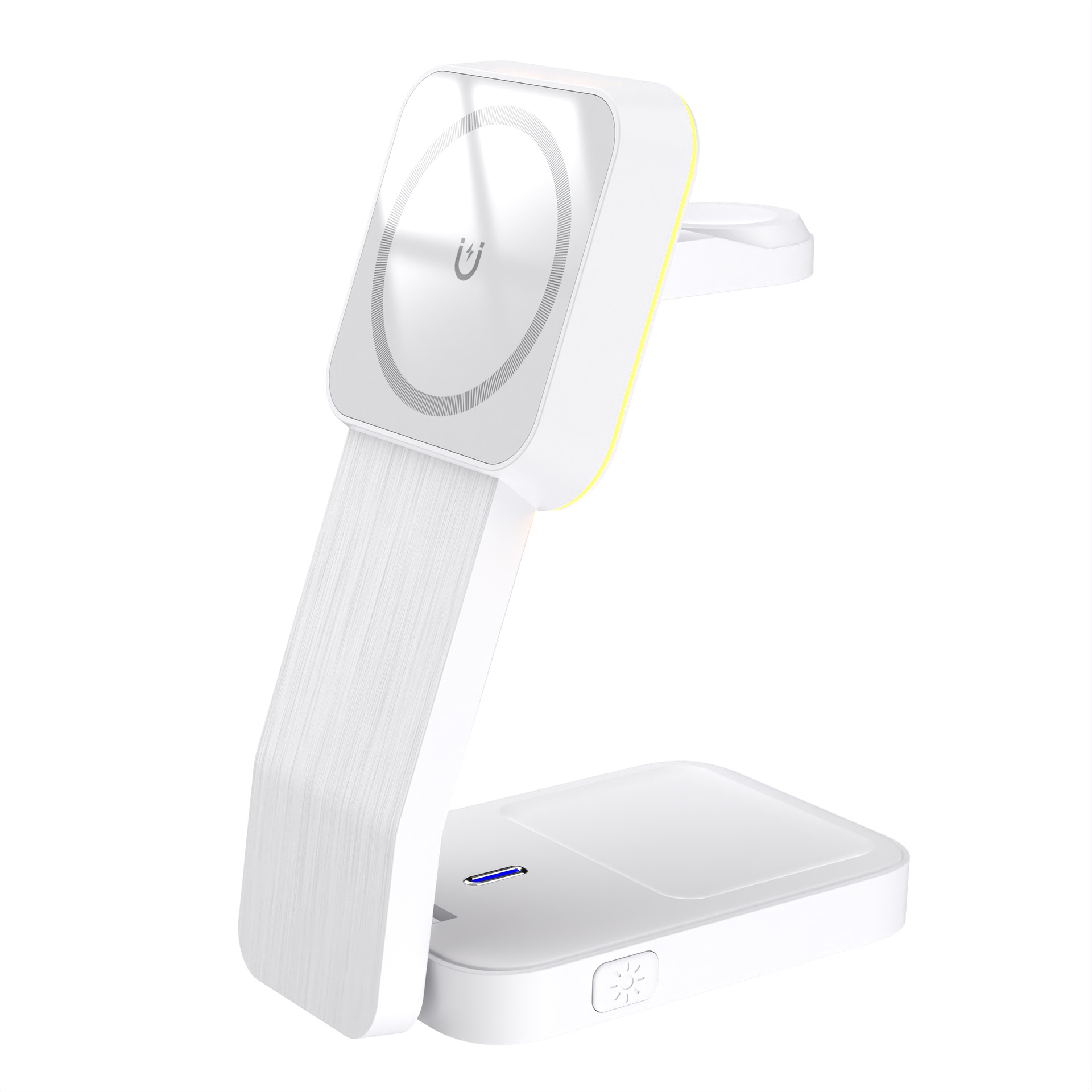 Foldable Magnetic Suction Three-in-One Wireless Charger 6