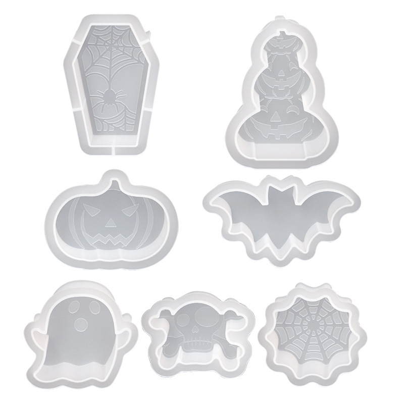 Halloween candle mould ghost pumpkin (promotion 4146)