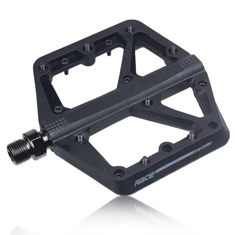 Mountain Bicycle Pedal Nylon Fiber DU Bearing Pedal Riding Pedal