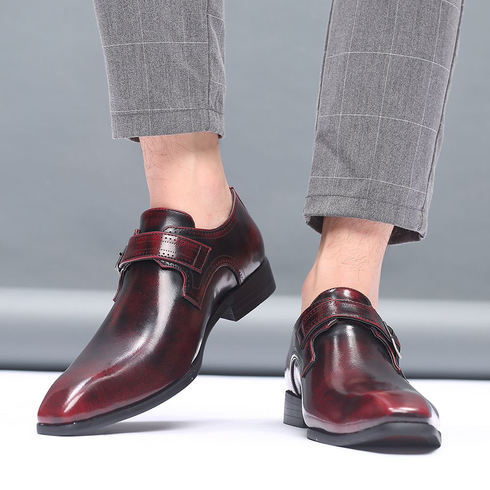Business-casual Formal Mens Leather Shoes