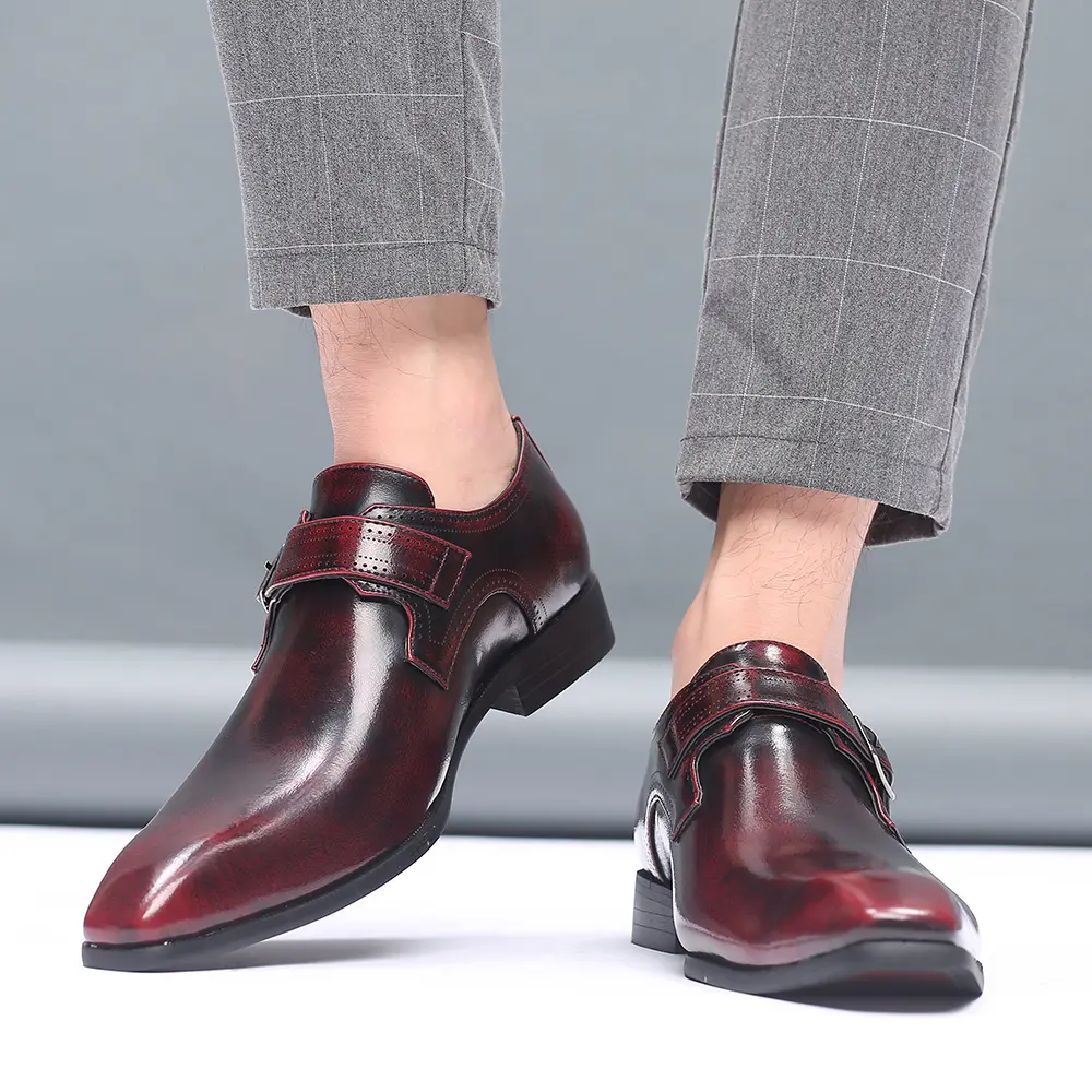 Business-casual Formal Mens Leather Shoes