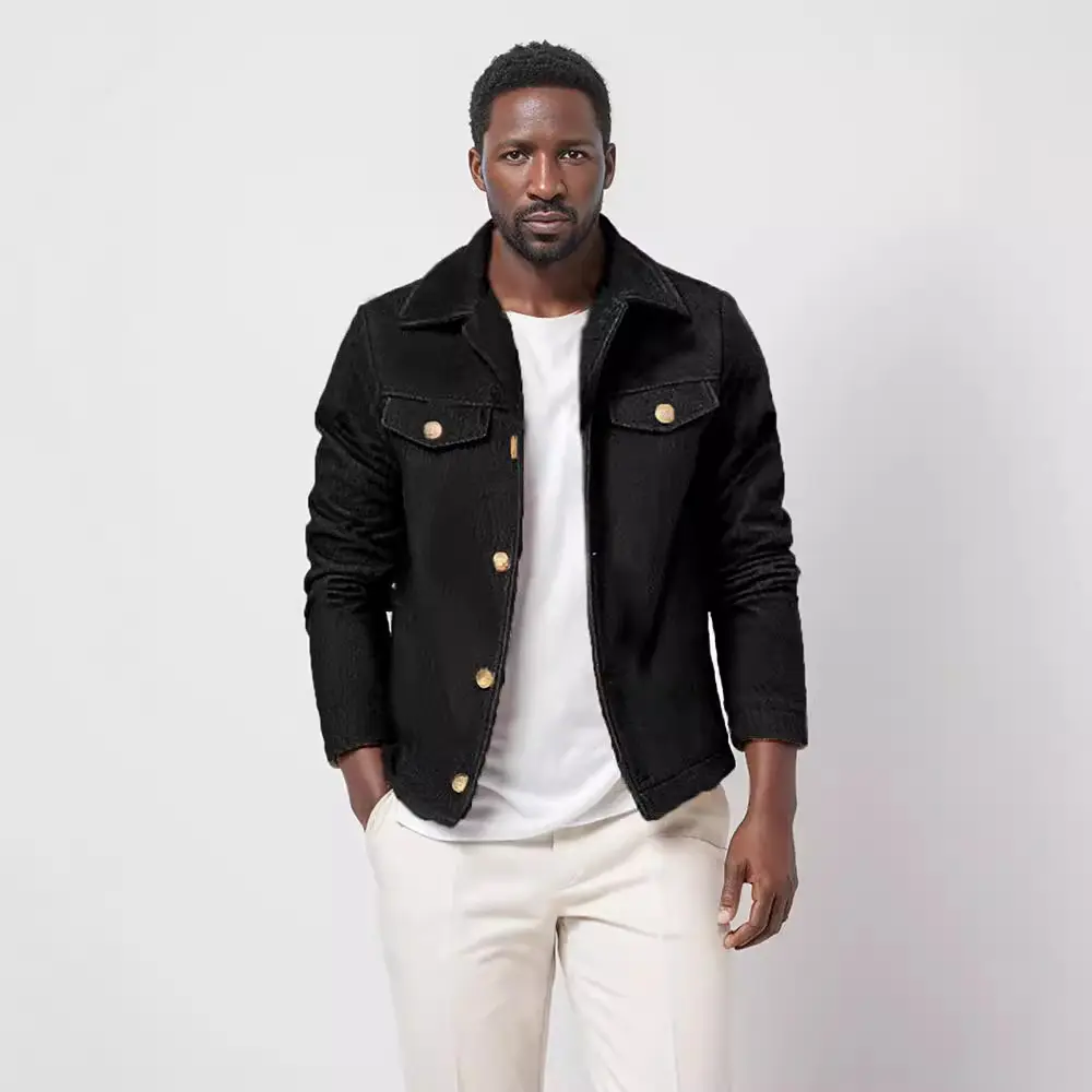 Mens Trendy Wool Coat