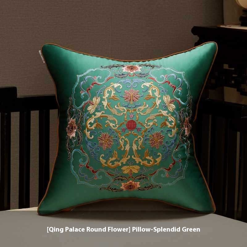 YG01 Splendid Green Pillow