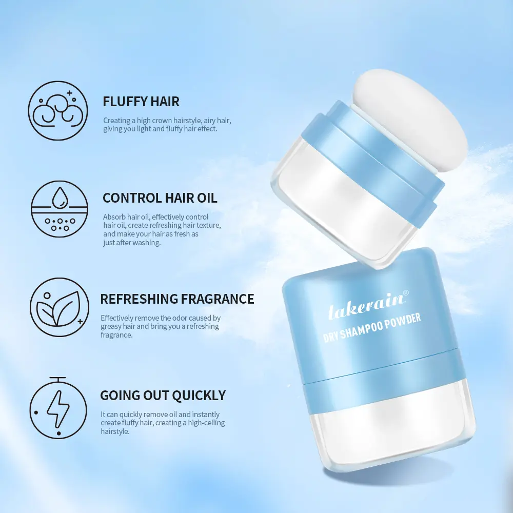 Hair Dry Cleaning Booster Powder Bangs Disposable