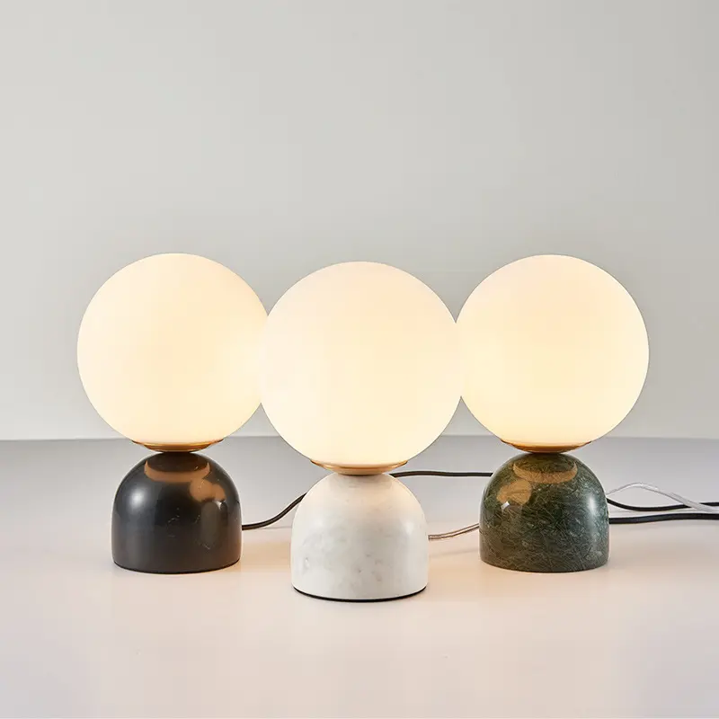 Marble Living Room Bedroom Bedside Study Glass