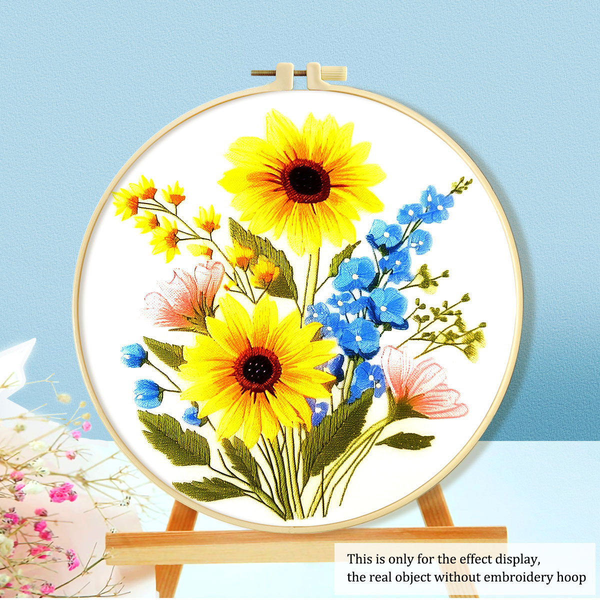 Mushroom Embroidery Handmade Material Package DIY Kit