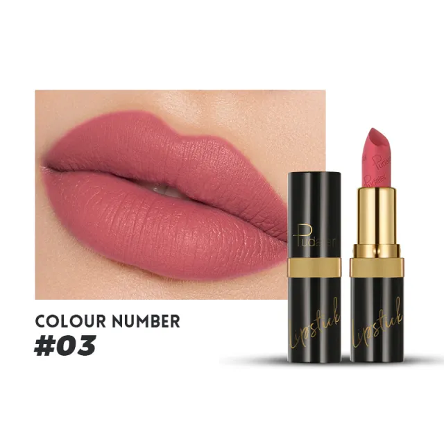 10 Colors Velvet No Stain On Cup Matte Lip Gloss 03 Color - Shop at LoveMi