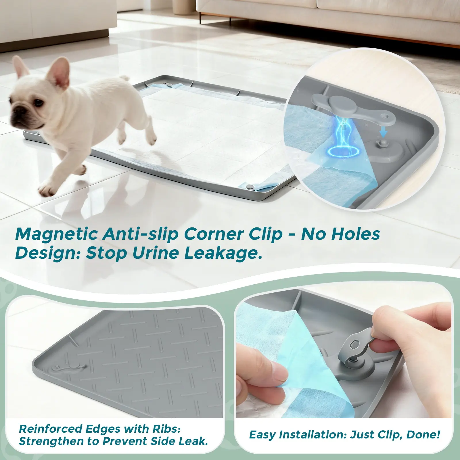 Silicone Pet Urine Pad Training Aid