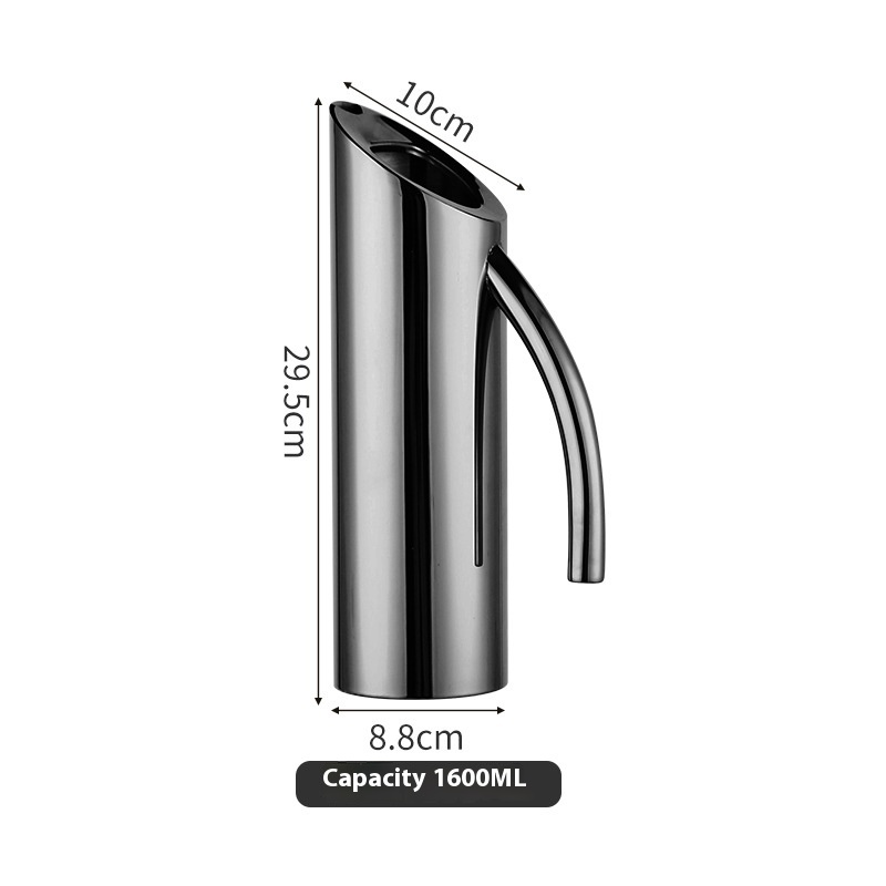 Large Curved Handle 1.6L Black