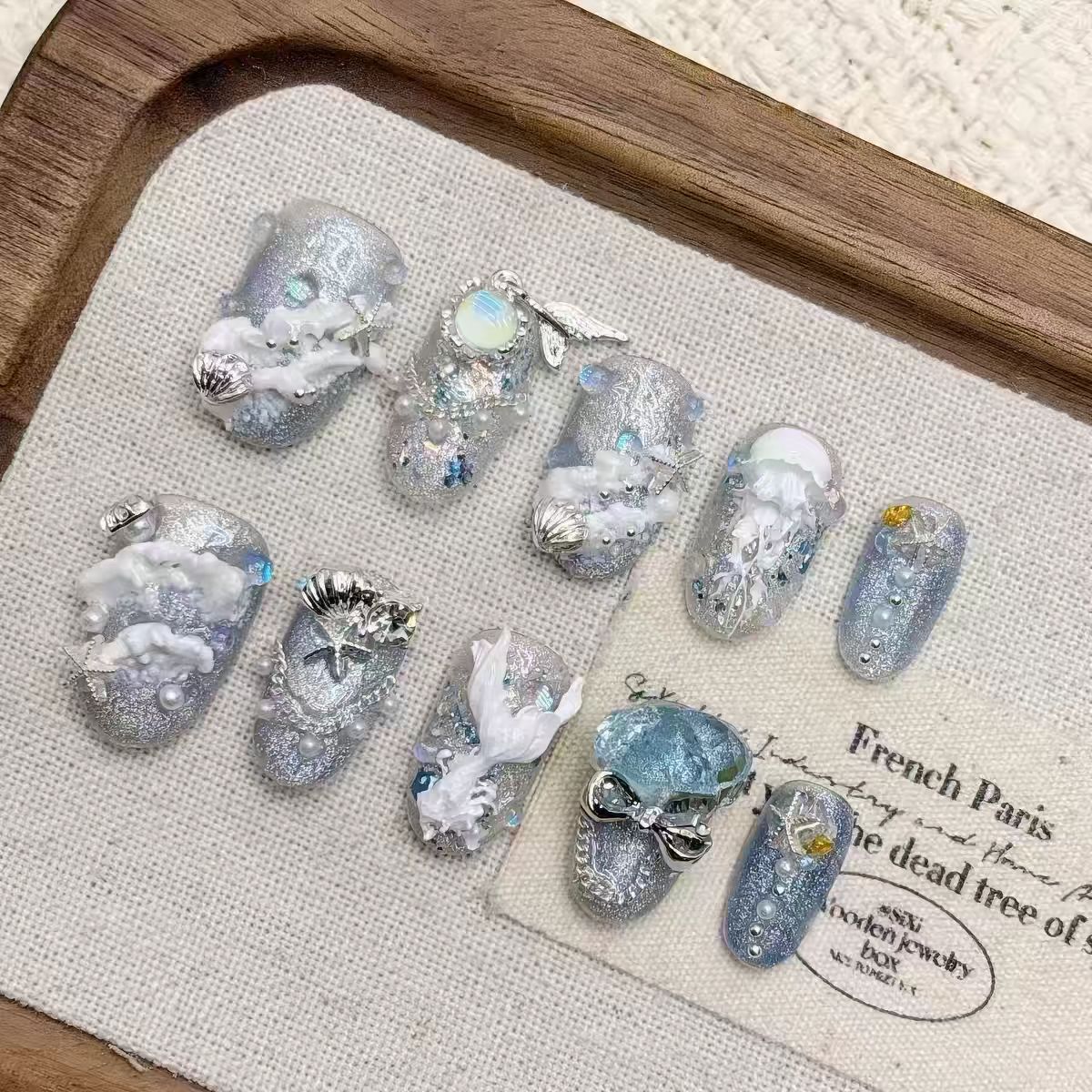 Versatile Fake Fingers Purely Handmade Wearable Nails — foto 6