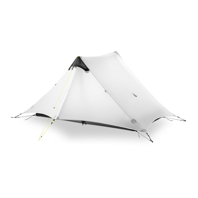 Hiking Pole-Supported Backpacking Tent Waterproof Single-Wall Durable Shelter 4