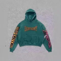 Printed Men's And Women's Leisure Pullover Hoodie - Style 2-Xxxl - View 1