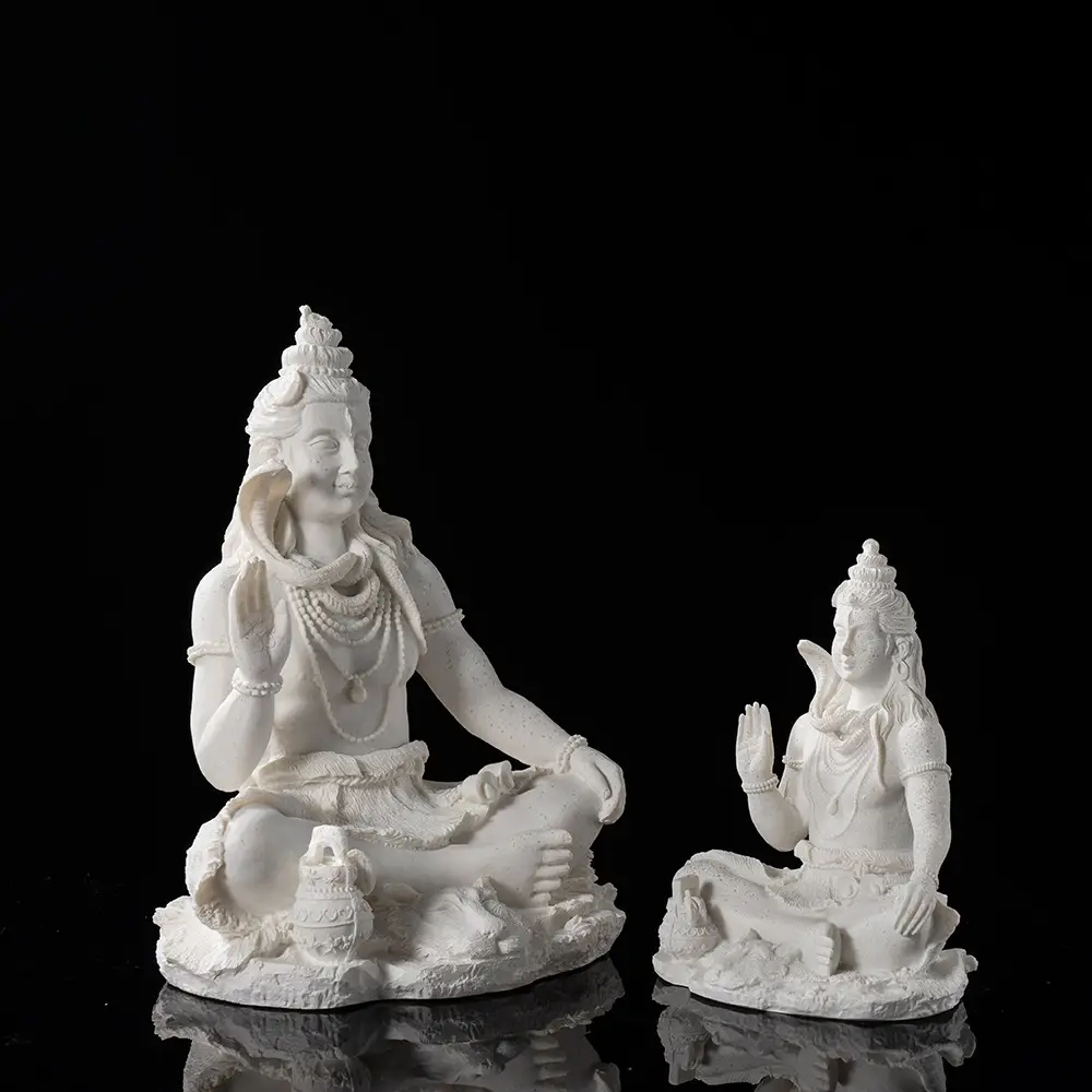 Shiva Buddha Statue Resin Craft Ornament
