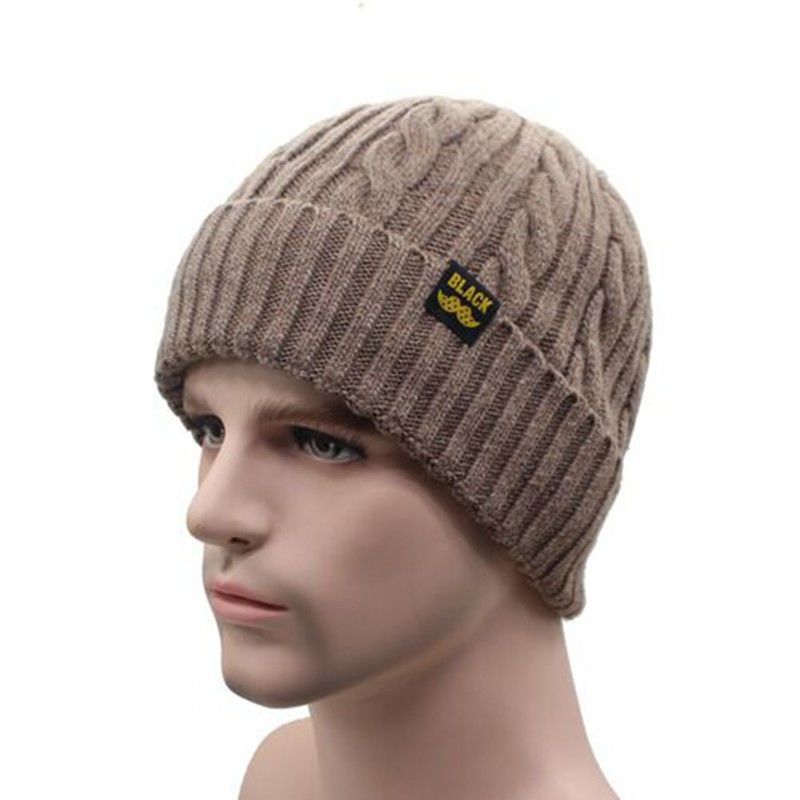 European And American Knitted Hat Men's Autumn And Winter Hat — foto 2