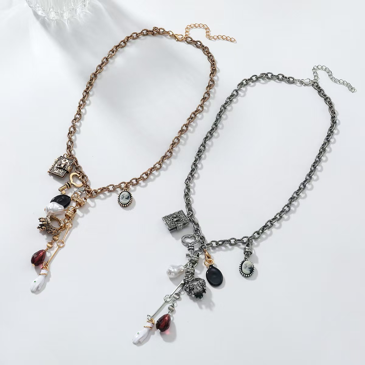 Pearl Pendant Womens Bohemian-style Necklace