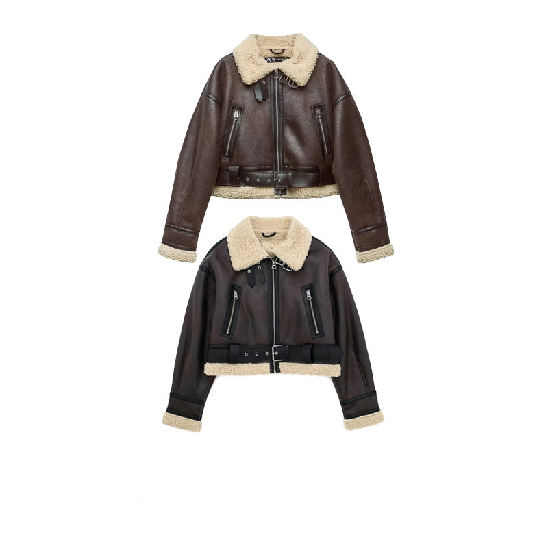 Women's Fashion Double-sided Short Jacket - Image 3