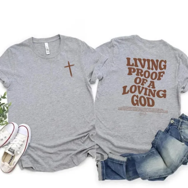 Women's Letter Print Loose Leisure All matching Top Gray - Shop at LoveMi