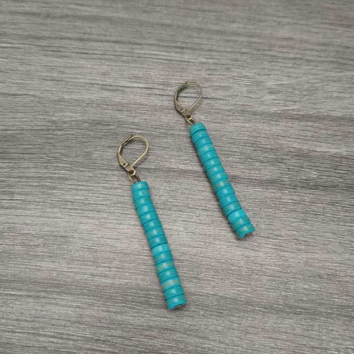 Women's Fashionable Vintage Bohemian Turquoise Earrings