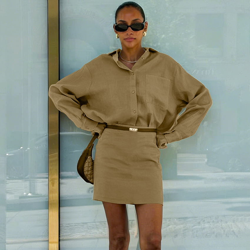 New Stylish Casual Commuting-style Skirt Set