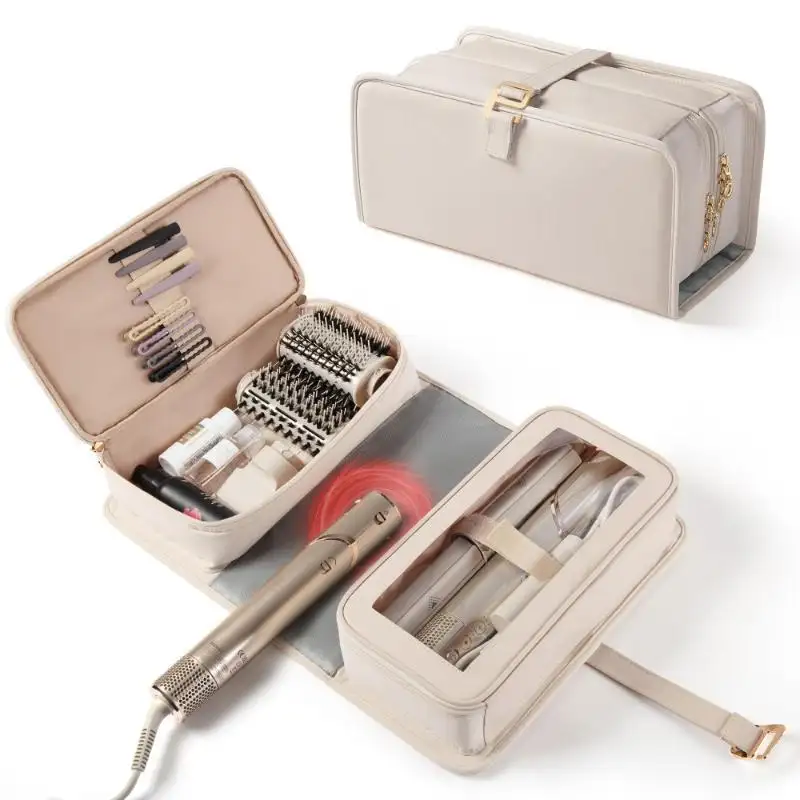 Portable Double-Layer Hair Dryer Storage Bag