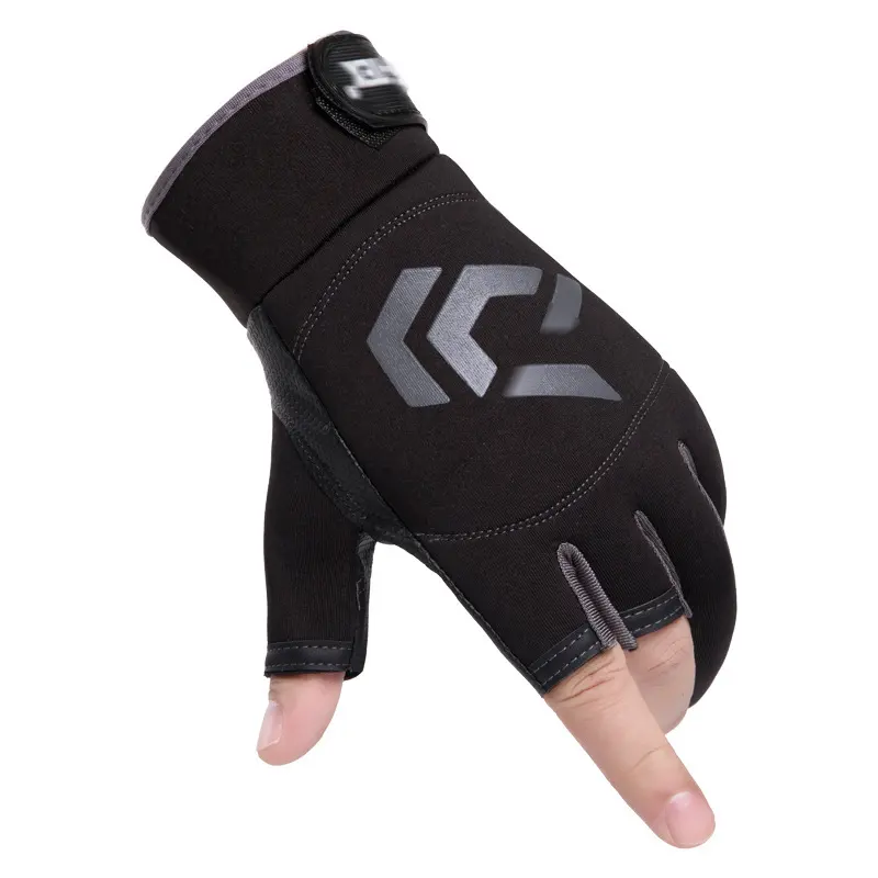 Outdoor Fishing Gloves Windproof Waterproof Fingerless