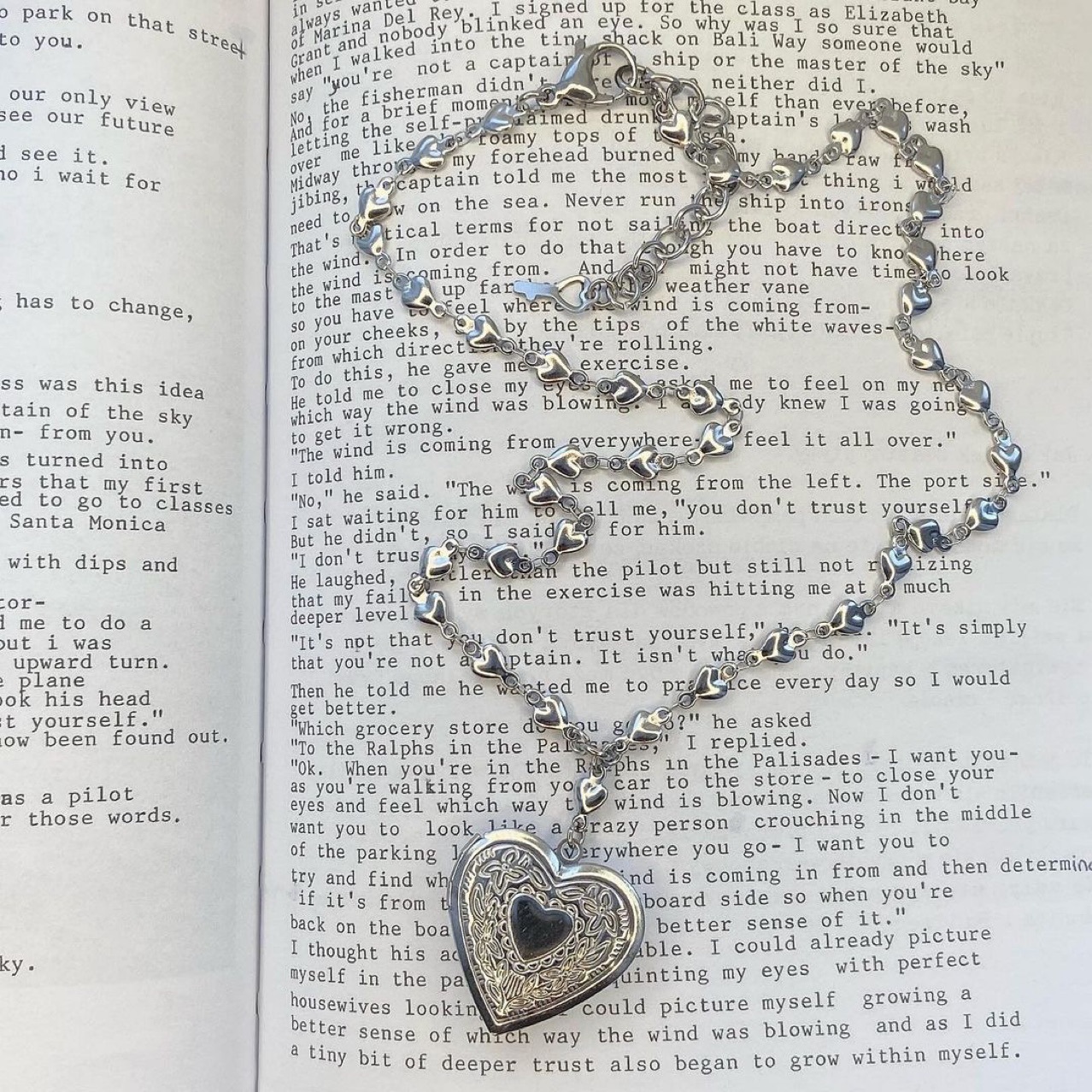 Titanium Steel Bundy Love Chain Pendant Chain Necklace