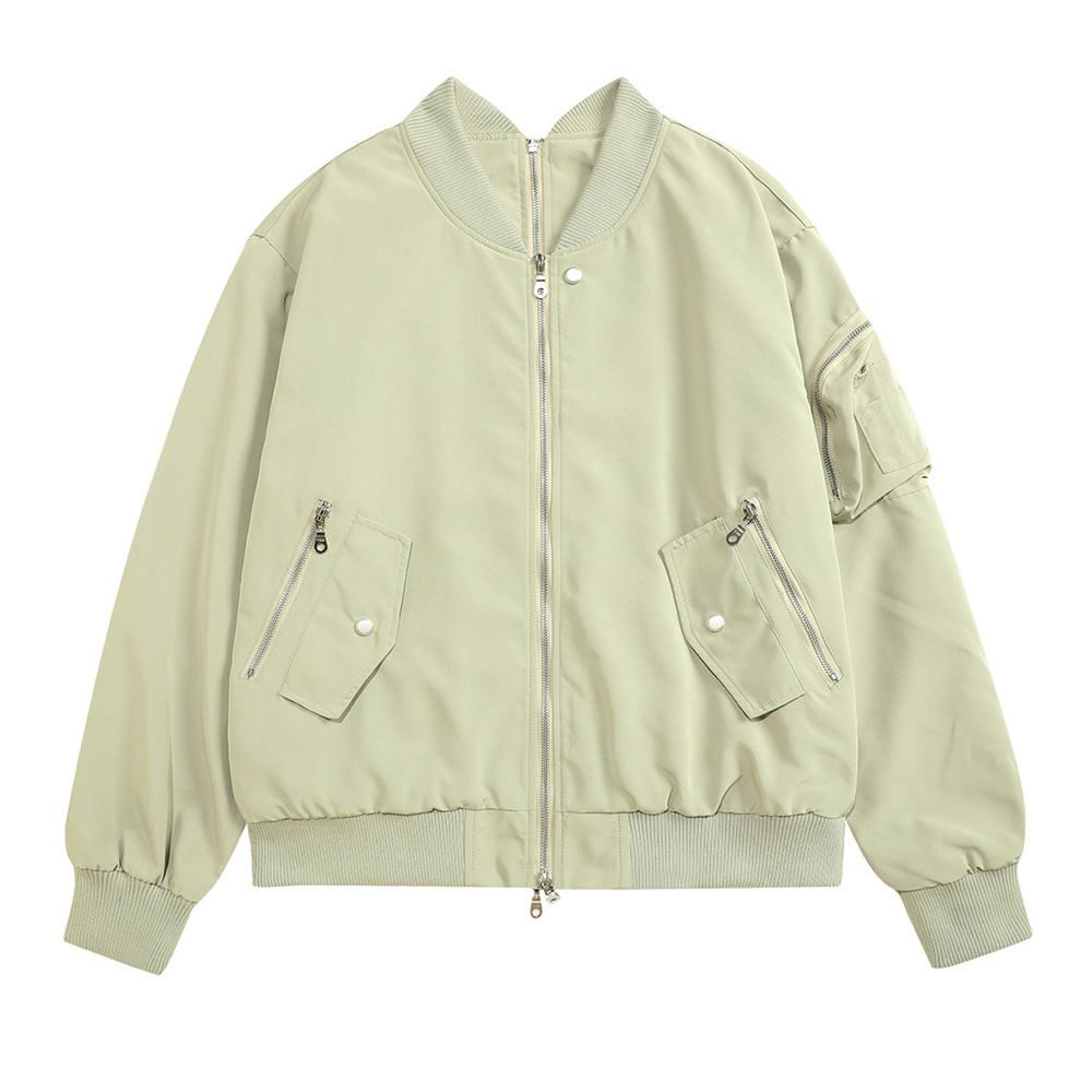 Two-way Zipper Stitching Detachable Jacket