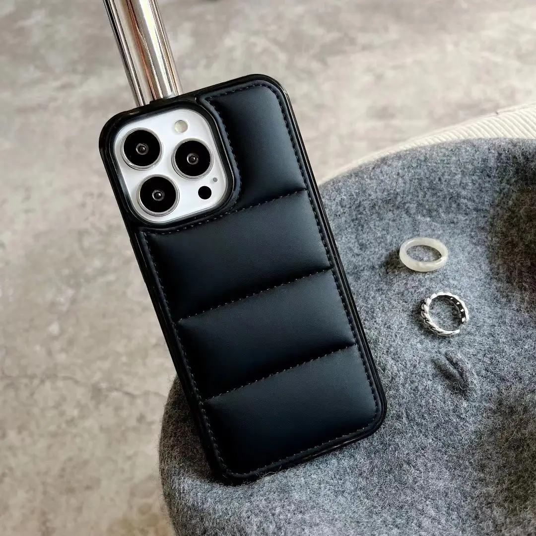 Candy Down Jacket Phone Case Creative