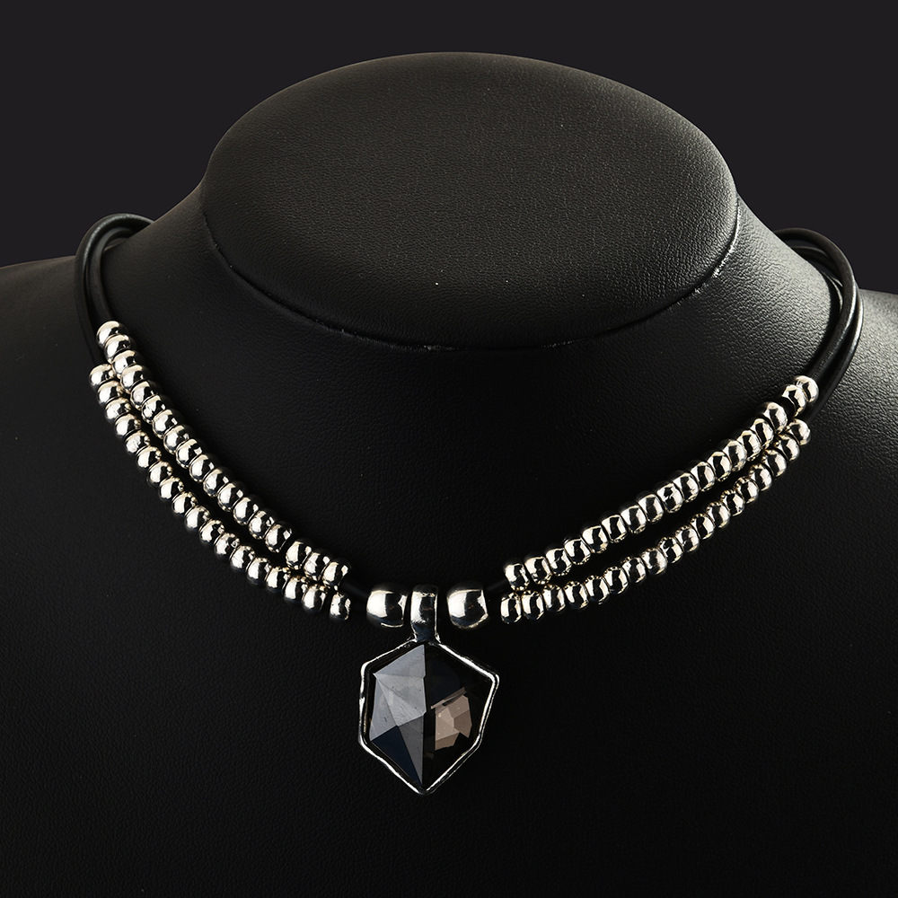 Chain And Pearl Patchwork Necklace, picture 8 of 11